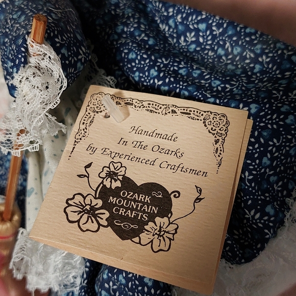 Adorable Handmade Grandma Mouse Doll 9" NWT - Picture 8 of 10